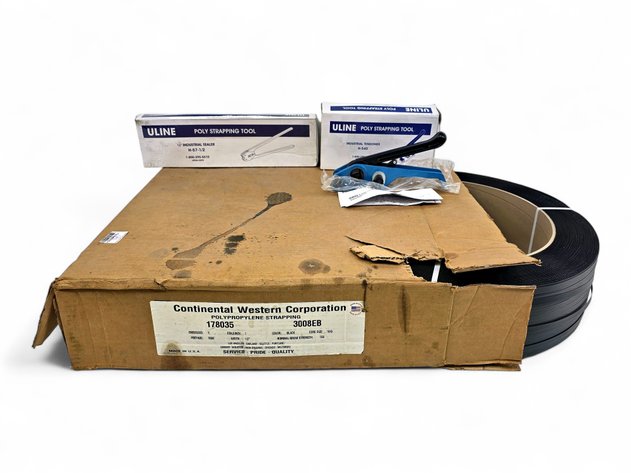 Continental Western Polypropylene Strapping & Uline Strapping Tools