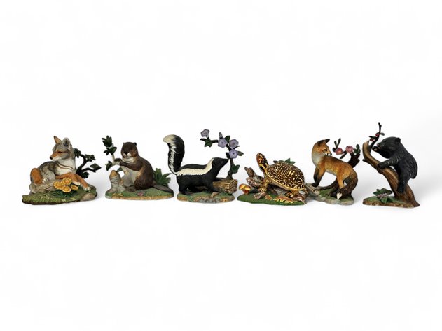 Lenox Animal Figurines - Beaver, Coyote, Turtle & More
