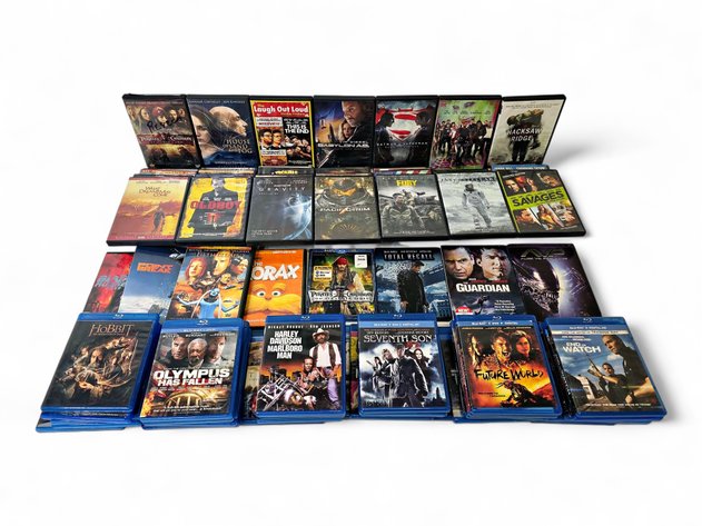 79x DVD & Blu-Ray Movies - Little Trouble in Big China, Interstellar, Jurassic Park & More