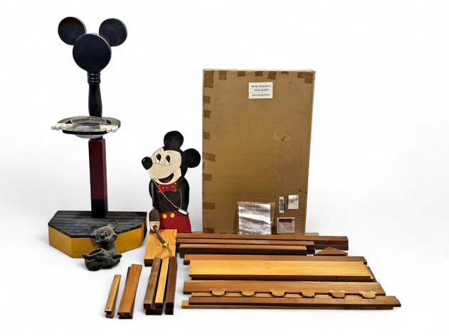 Mickey Mouse Planters, Sprinkler & Potting Bench Components