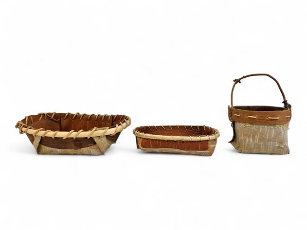 Athabascan Birch Bark Baskets - Betty Dennis