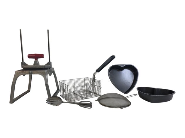 Lincoln Redco InstaCut 5.0 Dicer, Fryer Basket, Heart-Shaped Cake Pans & More