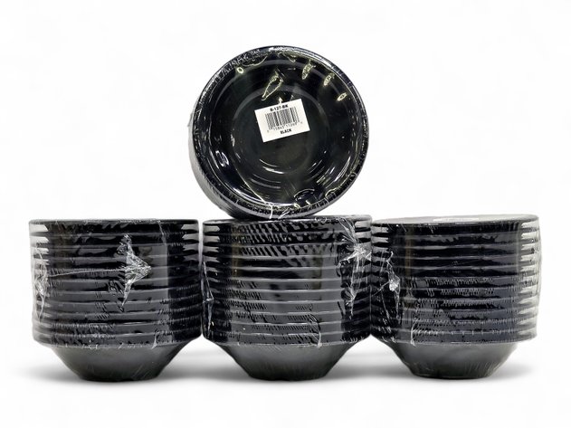 48x G.E.T. Melamine Bowls in Black