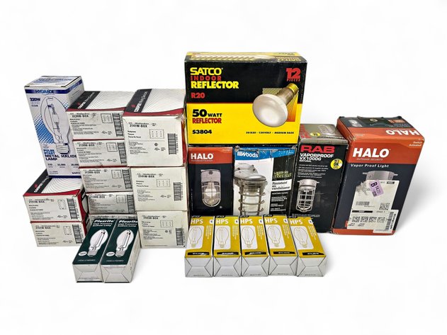 Hygrade, Satco, TCP & Plusrite Bulbs/Lamps, Cooper Wiring Wall Plates & More