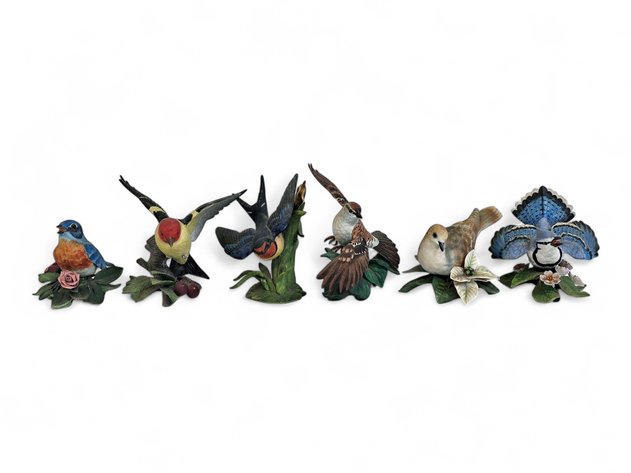 Lenox Bird Figurines - Bluebird, Tanager, Swallow & More
