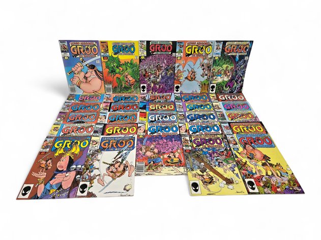 29x Marvel Groo the Wanderer Comic Books