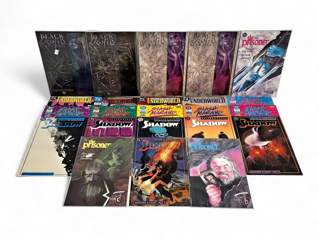 23x DC Black Orchid, The Shadow, The Prisoner & More Comic Books