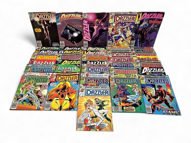 36x Marvel Dazzler Comic Books