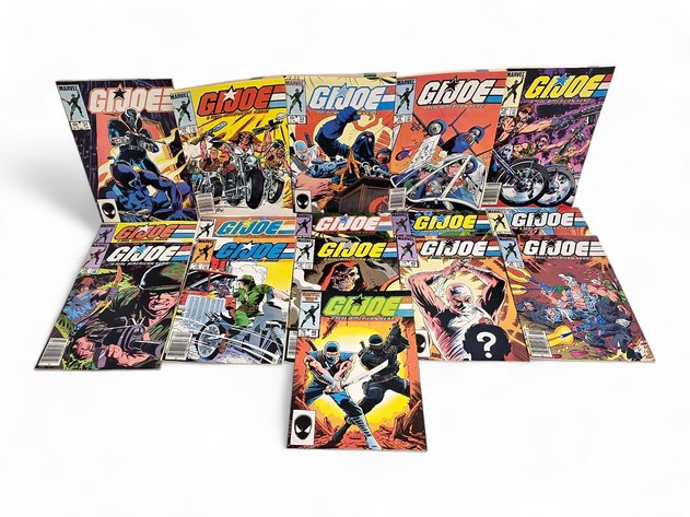 16x Marvel G.I. Joe: A Real American Hero Comic Books