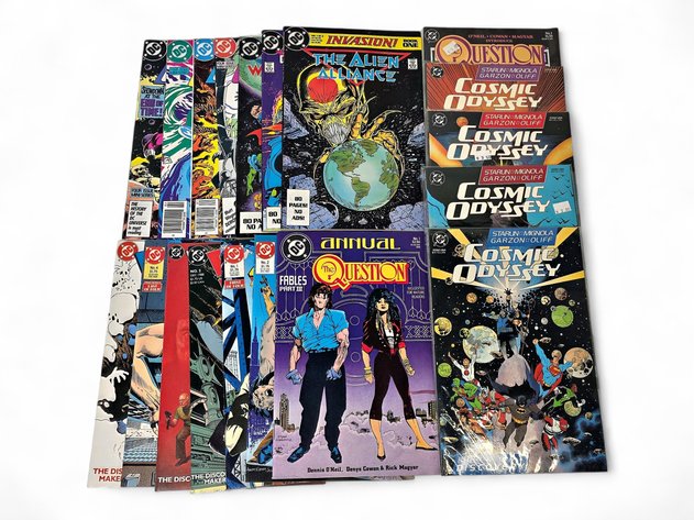 19x DC Firestorm, Cosmic Boy, Doc Savage, Battleground Earth & More Comic Books