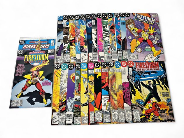 27x DC Firestorm: The Nuclear Man Comic Books