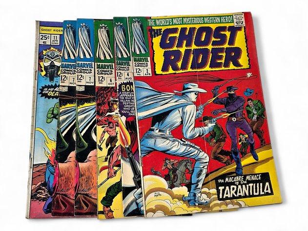 6x Marvel Ghost Rider Comic Books