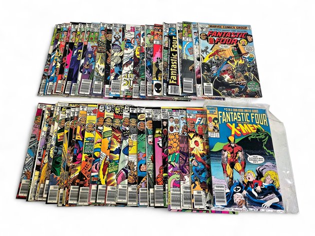 44x Marvel Fantastic Four Comic Books