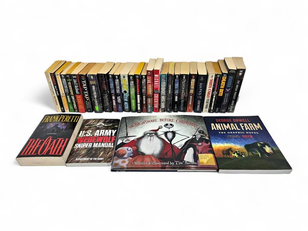 32x Horror, Science Fiction & Fantasy Books