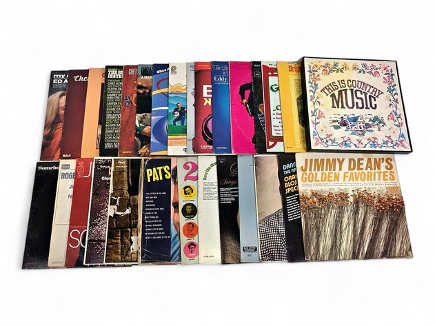 29x Vinyl Records - Country Music, Easy Listening & More