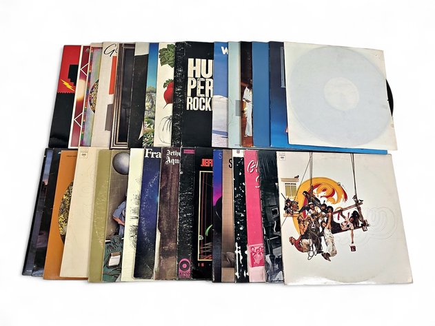 33x Vinyl Record Albums - Classic Rock, Pop, Comedy & More