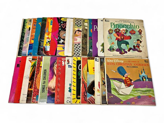 30x Vinyl Record Albums - Opera, Children's Folk & More