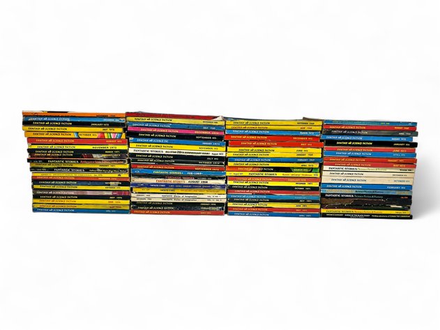 81x Science Fiction & Fantasy Magazines