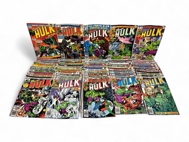 67x Marvel's The Incredible Hulk Comic Books