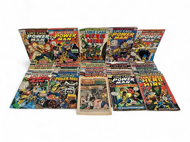 36x Marvel Luke Cage Hero For Hire, Power Man & More Comic Books