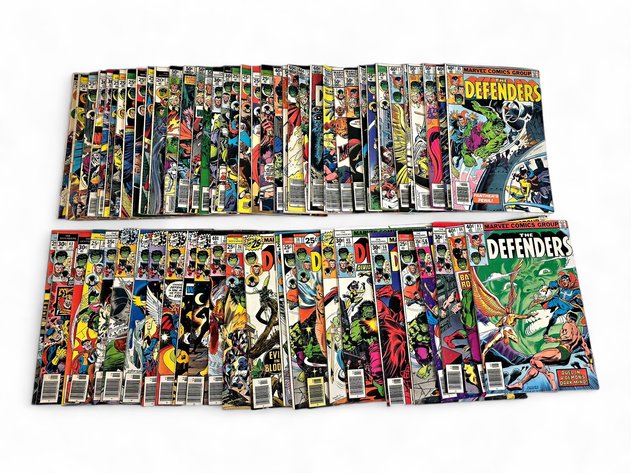 60x Marvel The Defenders Comic Books