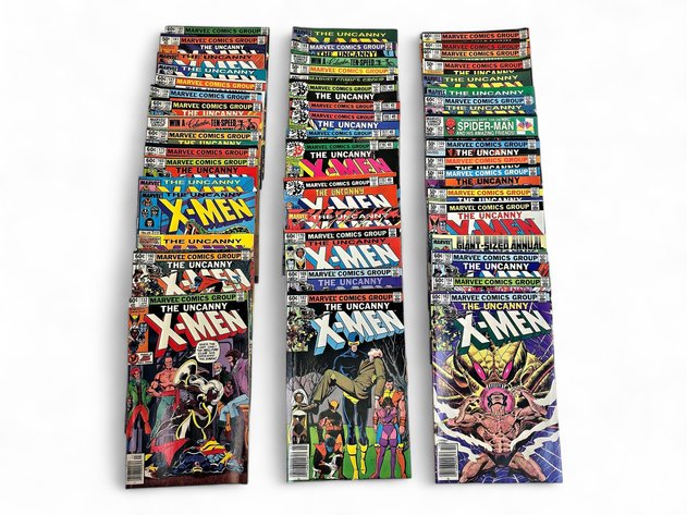 45x Marvel The Uncanny X-Men Comic Books