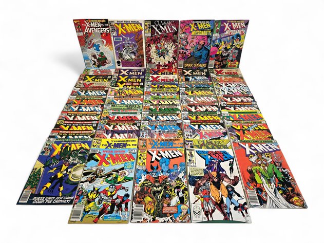 50x Marvel X-Men, Classic X-Men & More X-Men Themed Comic Books