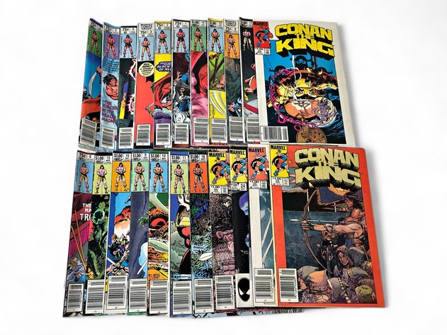 22x Marvel King Konan & Conan the King Comic Books