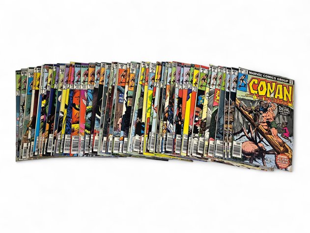 50x Conan the Barbarian Comic Books