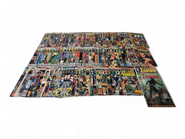106x Marvel The Tomb of Dracula, Tales of the Zombie, Werewolf by Night & More Horror Comic Books