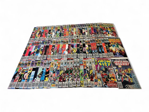 87x Marvel Iron Fist & Power Man, Iron Fist & More Comic Books