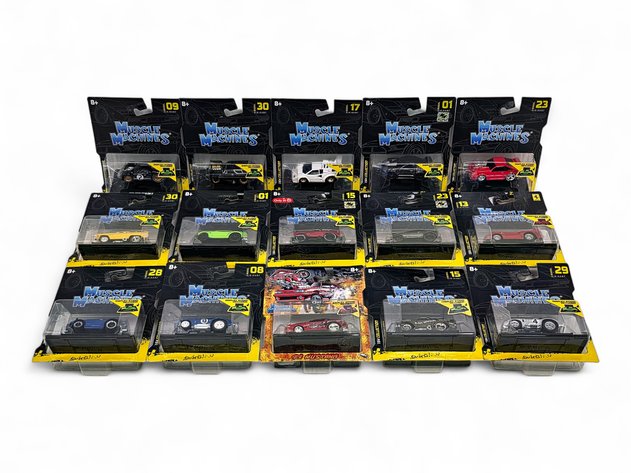 15x Muscle Machine '93 Mustang, Ford GT, Lamborghini & More Diecast Cars