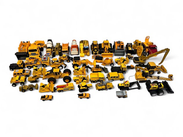 Tonka, Hot Wheels, Remco Log Skidder, Cranes, Tractors & More Construction Vehicles