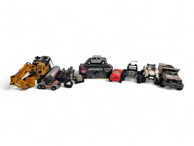 Maisto Hummer Diecast, CAT RC Excavator, Kenner RC Batmobile & More