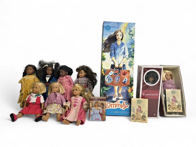 Lammily Doll & Mini American Girl Dolls