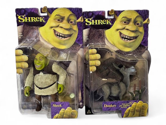 McFarlane Toys Shrek & Donkey Action Figures