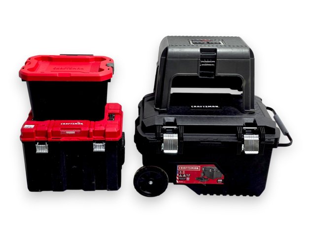 Craftsman & Rubbermaid Tool Boxes, Totes & Step Stool