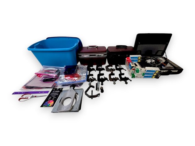 C-Clamps, Bulbs, Lighting Gels, Gobo Holders & Other Lighting Supplies
