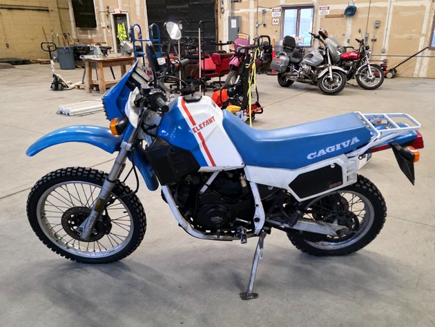 1987 Cagiva Elefant 650 Dual-Sport Motorcycle