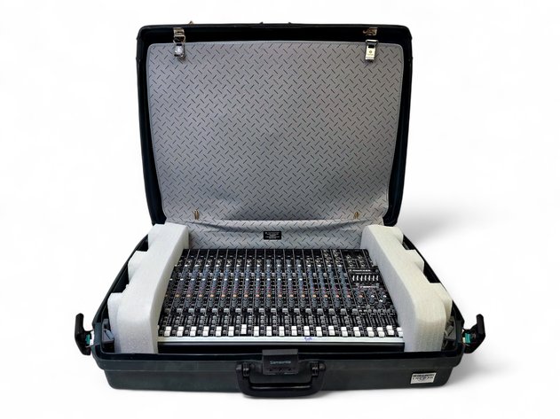 Mackie Effects Mixer & Samsonite Suitcase