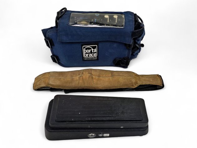 Shure Portable Stereo Mixer w/ Bag & Dunlop Jimi Hendrix Signature Wah Pedal