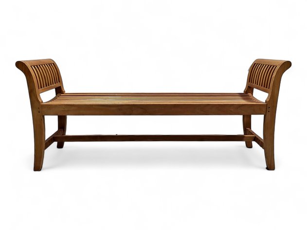 Smith & Hawken Backless Wooden Bench