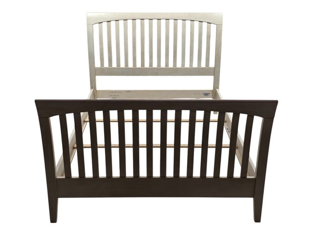 Ethan Allen Full-Size Sleigh Bed Frame