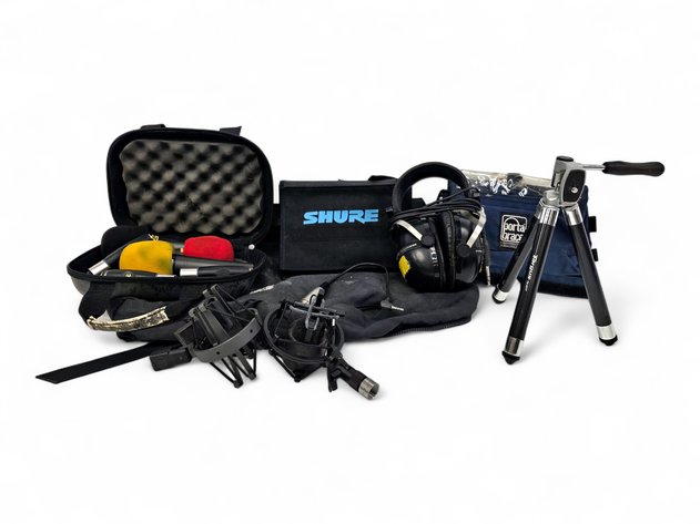 AUDAC Microphone, Pioneer Headphones, Targus Tripod & More