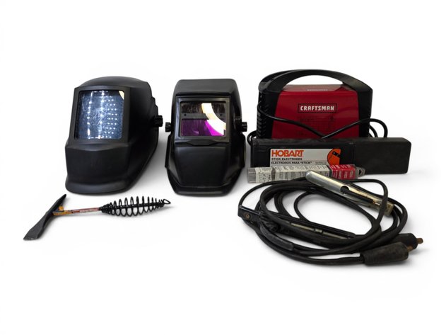 Stick Welder, Helmets, Electrodes & More Welding Gear