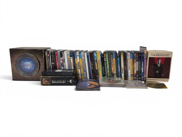 DVDs - Spongebob Squarepants, The Mentalist, Ponyo & More