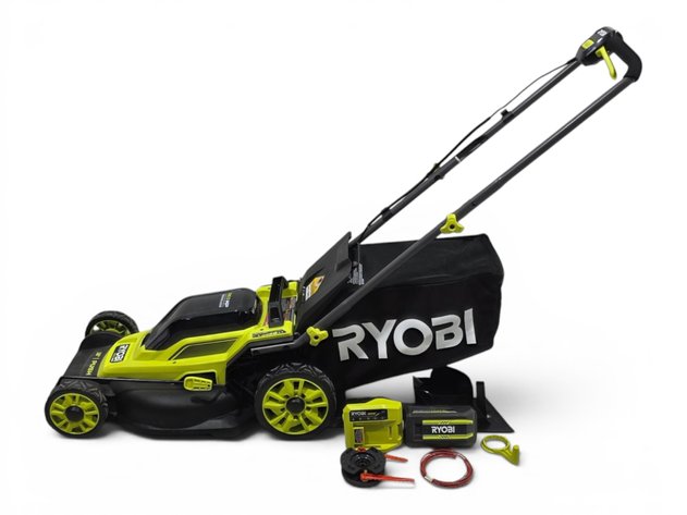 Ryobi Cordless Mower, Batteries, Battery Charger & Other Accessories