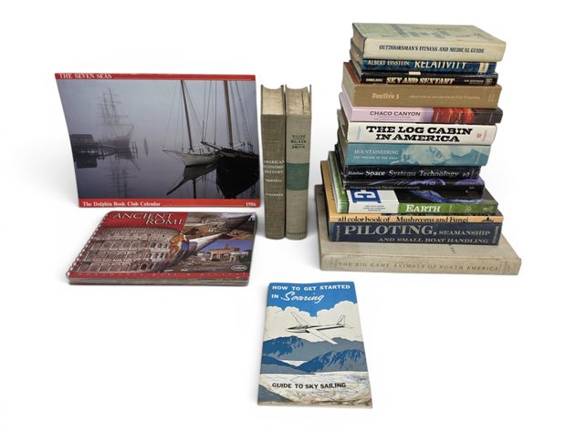 17x Nonfiction, History & Instructional Books & 1986 Calendar