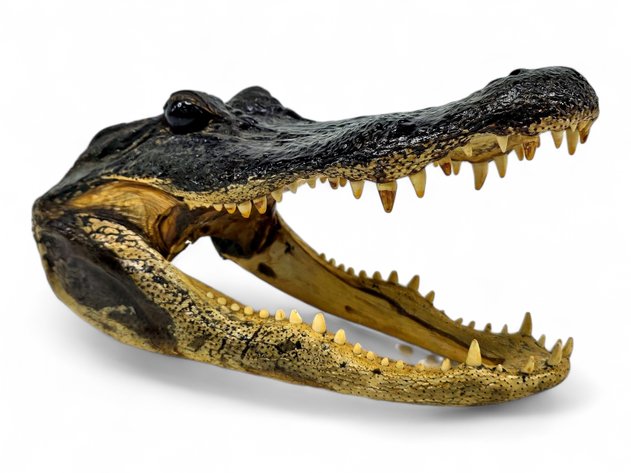 Taxidermy American Alligator Head