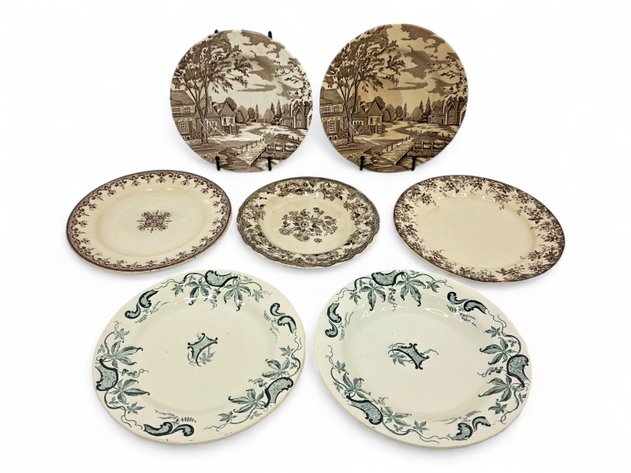 Lunéville, Clairefontaine, Primavesi & Sons Plates
